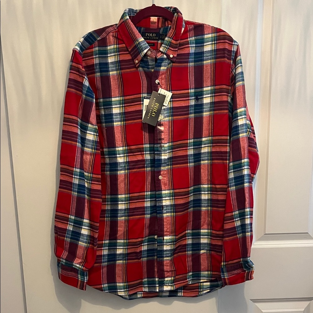 Polo by Ralph Lauren Men's Vibrant Plaid Shirt